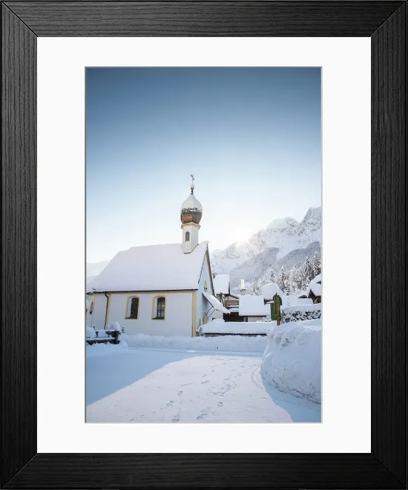 Framed Print : Wintertime with big snow in the Bavarian Alps, Garmish-Partenkirchen, Germany, Europe Framed Print : Wintertime with big snow in the Bavarian Alps, Garmish-Partenkirchen, Germany, Europe