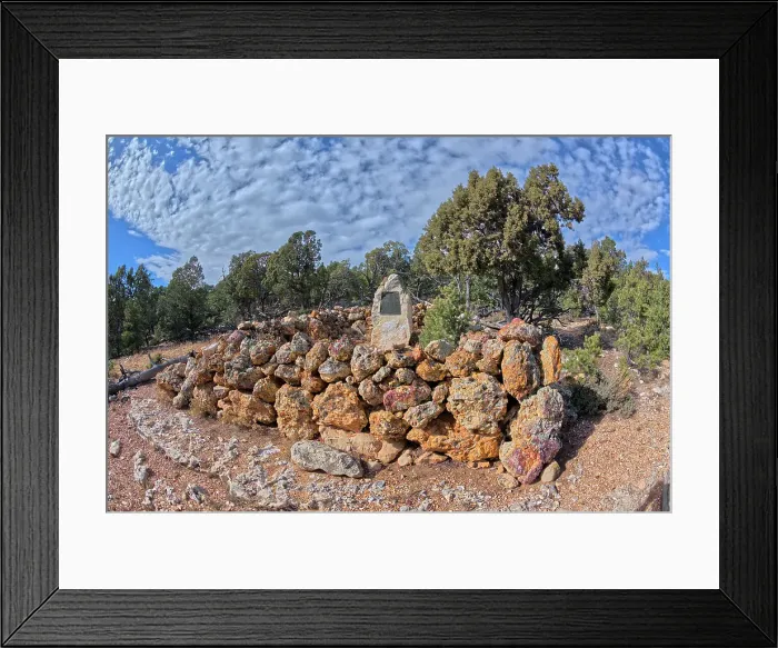 Framed Print : The burial site and memorial for Charles Brant who died in 1921 and his wife, who lived and worked in the Grand Canyon since it became a national park, Grand Canyon, Arizona, United States of America, North America Framed Print : The burial site and memorial for Charles Brant who died in 1921 and his wife, who lived and worked in the Grand Canyon since it became a national park, Grand Canyon, Arizona, United States of America, North America