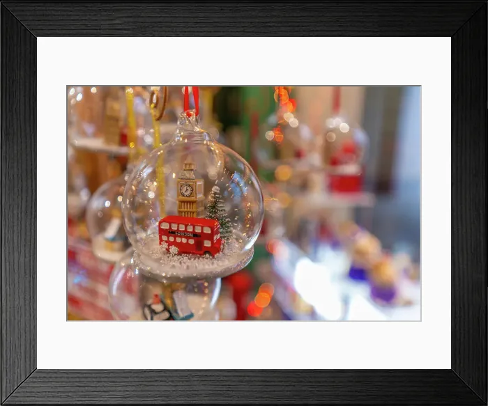 Framed Print : Close-up of souvenirs and Christmas decorations near St. Paul's Cathedral, London, England, United Kingdom, Europe Framed Print : Close-up of souvenirs and Christmas decorations near St. Paul's Cathedral, London, England, United Kingdom, Europe