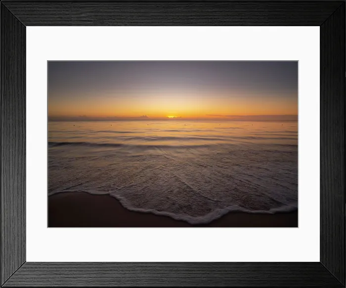 Framed Print : View of sunrise and beach near Puerto Morelos, Caribbean Coast, Yucatan Peninsula, Mexico, North America Framed Print : View of sunrise and beach near Puerto Morelos, Caribbean Coast, Yucatan Peninsula, Mexico, North America