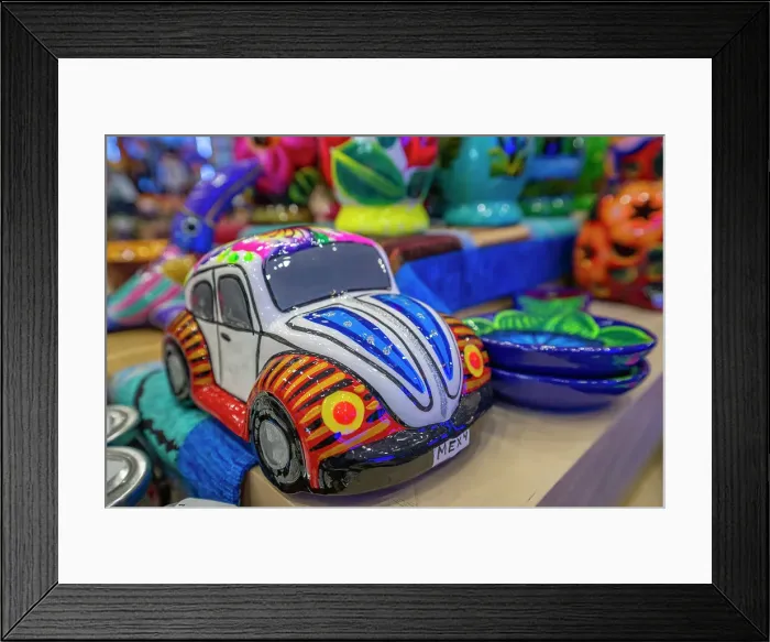 Framed Print : View of colourful pottery souvenirs, Hotel Zone, Cancun, Caribbean Coast, Yucatan Peninsula, Mexico, North America Framed Print : View of colourful pottery souvenirs, Hotel Zone, Cancun, Caribbean Coast, Yucatan Peninsula, Mexico, North America