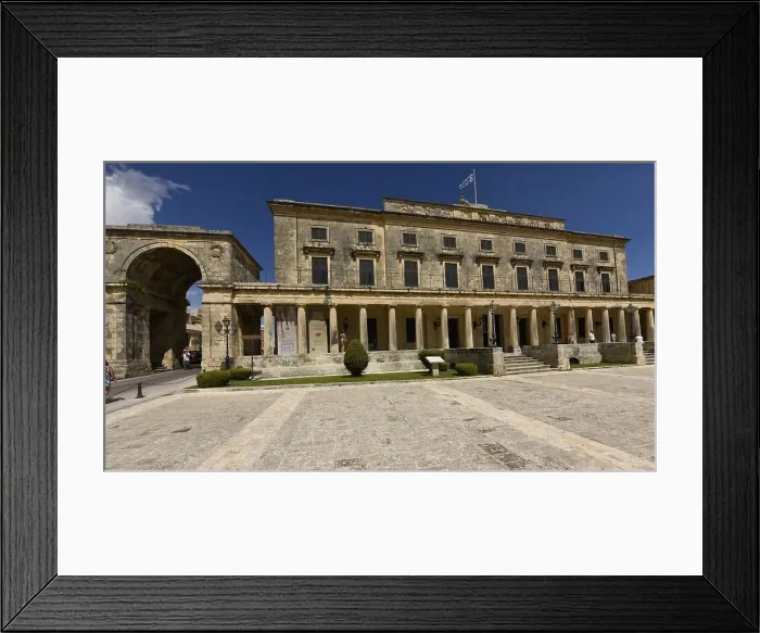 Framed Print : Corfu Museum of Asian Art, Corfu, Greek Islands, Greece, Europe Framed Print : Corfu Museum of Asian Art, Corfu, Greek Islands, Greece, Europe