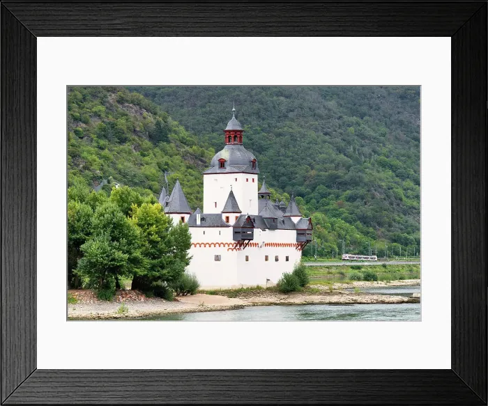 Framed Print : Pfalzgrafenstein Castle on Falkenau Island, Rhine River, Kaub, Rhineland Palatinate, Germany, Europe Framed Print : Pfalzgrafenstein Castle on Falkenau Island, Rhine River, Kaub, Rhineland Palatinate, Germany, Europe