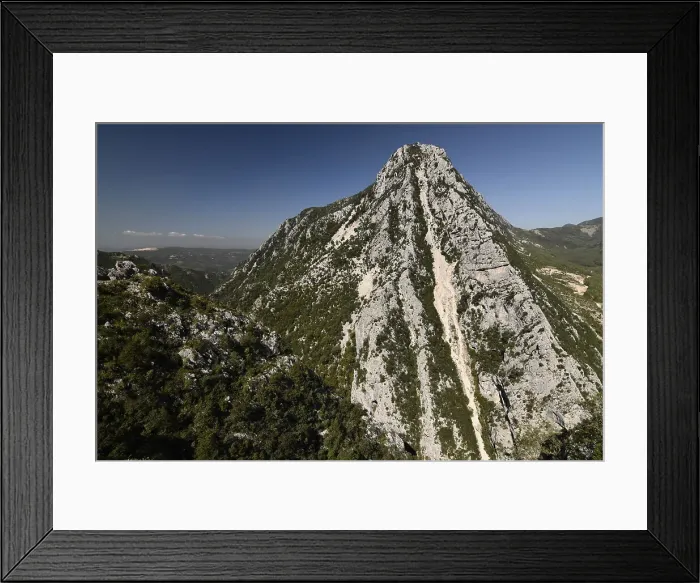Framed Print : Mountains in National Park Prokletije, Albania, Europe Framed Print : Mountains in National Park Prokletije, Albania, Europe