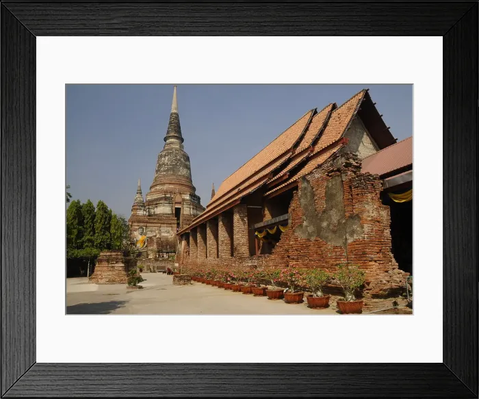 Framed Print : Wat Yai Chai Mongkhon, Buddhist temple in Ayutthaya, UNESCO World Heritage Site, Thailand, Southeast Asia, Asia Framed Print : Wat Yai Chai Mongkhon, Buddhist temple in Ayutthaya, UNESCO World Heritage Site, Thailand, Southeast Asia, Asia