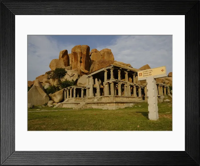 Framed Print : Monolithic Bull, Hindu Temple in Hampi, UNESCO World Heritage Site, Karnataka, India, Asia Framed Print : Monolithic Bull, Hindu Temple in Hampi, UNESCO World Heritage Site, Karnataka, India, Asia