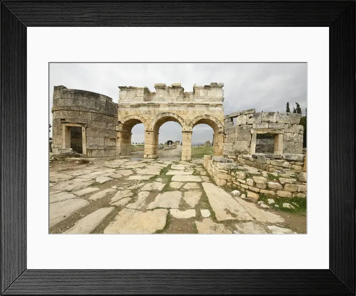 Framed Print : Ancient City of Hierapolis, Pamukkale, UNESCO World Heritage Site, Anatolia, Turkey, Asia Minor, Asia Framed Print : Ancient City of Hierapolis, Pamukkale, UNESCO World Heritage Site, Anatolia, Turkey, Asia Minor, Asia