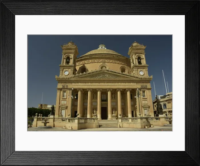 Framed Print : Mosta Rotunda Santa Marija Assunta, Mosta, Malta, Mediterranean, Europe Framed Print : Mosta Rotunda Santa Marija Assunta, Mosta, Malta, Mediterranean, Europe