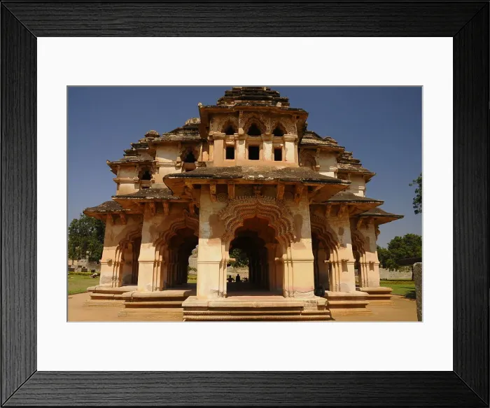 Framed Print : Lotus Mahal, Hampi, UNESCO World Heritage Site, Karnataka, India, Asia Framed Print : Lotus Mahal, Hampi, UNESCO World Heritage Site, Karnataka, India, Asia