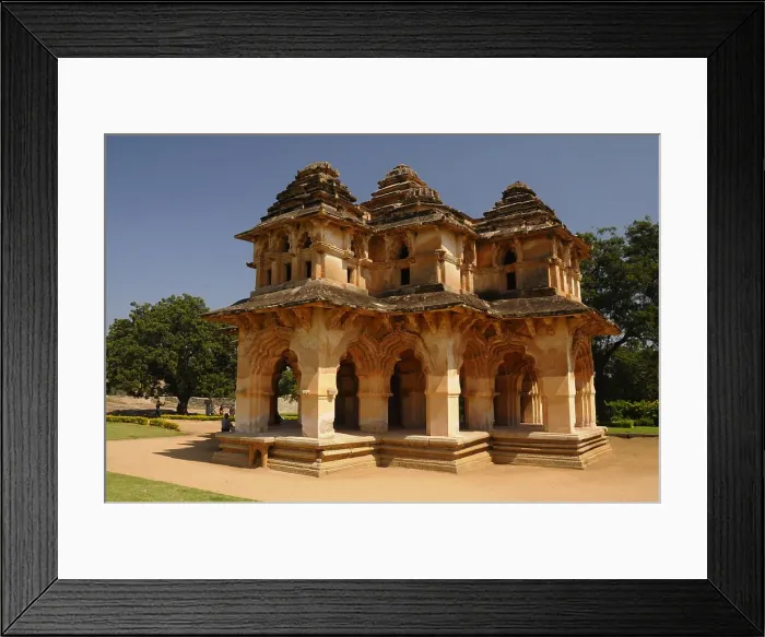 Framed Print : Lotus Mahal, Hampi, UNESCO World Heritage Site, Karnataka, India, Asia Framed Print : Lotus Mahal, Hampi, UNESCO World Heritage Site, Karnataka, India, Asia