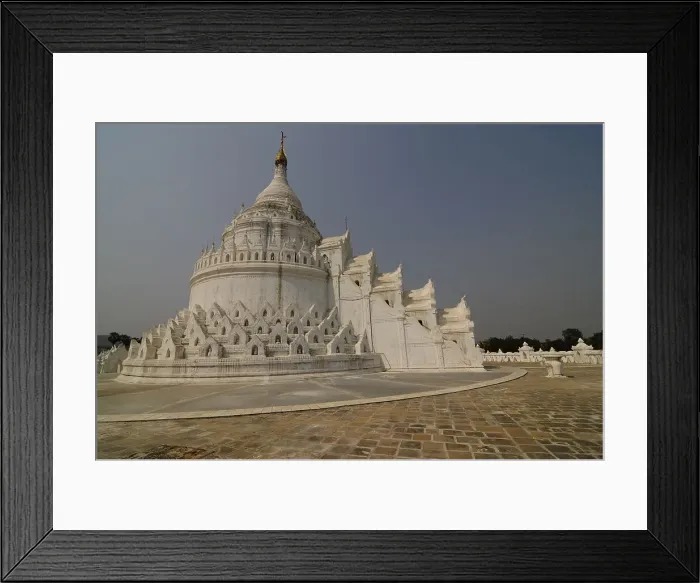 Framed Print : Hsinbyume Pagoda (Myatheindan Pagoda), Mingun, near Mandalay, Sagaing District, Myanmar, Asia Framed Print : Hsinbyume Pagoda (Myatheindan Pagoda), Mingun, near Mandalay, Sagaing District, Myanmar, Asia