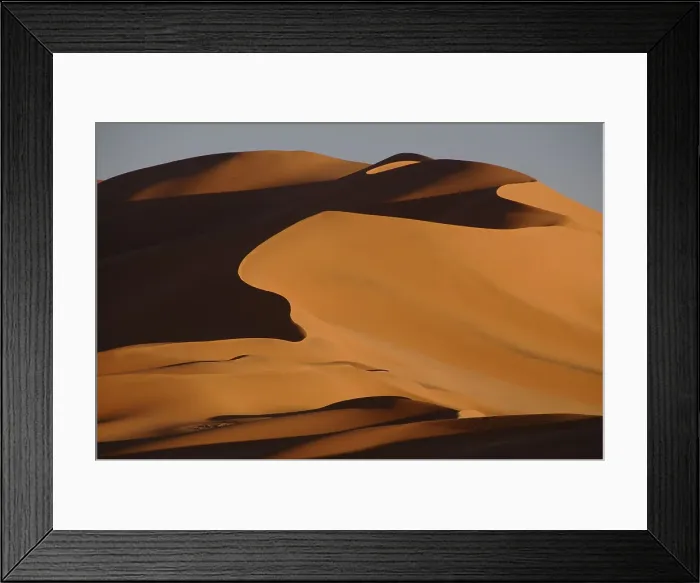 Framed Print : Picturesque orange Dunes of Ubari, Sahara Desert, Libya, North Africa, Africa Framed Print : Picturesque orange Dunes of Ubari, Sahara Desert, Libya, North Africa, Africa