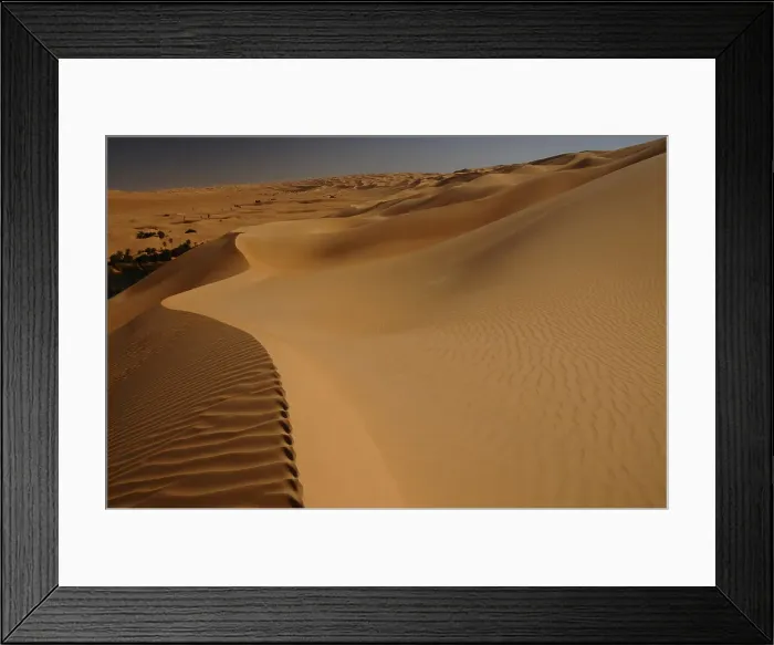 Framed Print : Picturesque orange Dunes of Ubari, Sahara Desert, Libya, North Africa, Africa Framed Print : Picturesque orange Dunes of Ubari, Sahara Desert, Libya, North Africa, Africa