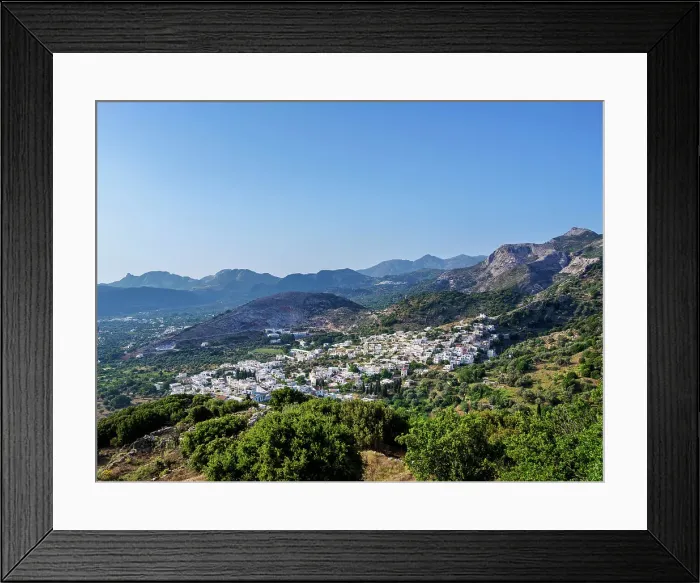 Framed Print : View towards Filoti Village, Naxos Island, Cyclades, Greek Islands, Greece, Europe Framed Print : View towards Filoti Village, Naxos Island, Cyclades, Greek Islands, Greece, Europe