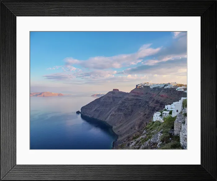 Framed Print : View towards Imerovigli, Santorini (Thira) Island, Cyclades, Greek Islands, Greece, Europe Framed Print : View towards Imerovigli, Santorini (Thira) Island, Cyclades, Greek Islands, Greece, Europe