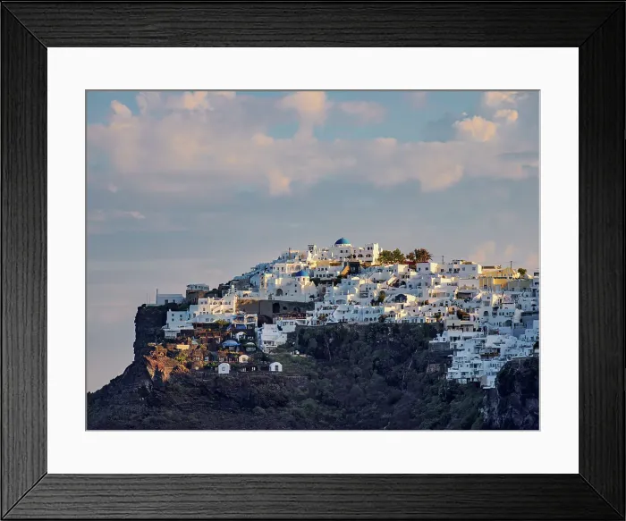 Framed Print : Imerovigli at sunrise, Santorini (Thira) Island, Cyclades, Greek Islands, Greece, Europe Framed Print : Imerovigli at sunrise, Santorini (Thira) Island, Cyclades, Greek Islands, Greece, Europe
