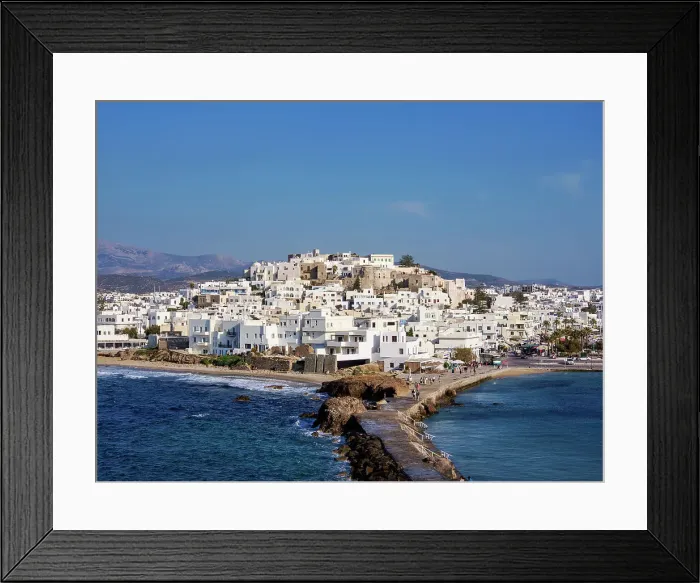 Framed Print : Cityscape of Chora, Naxos City, Naxos Island, Cyclades, Greek Islands, Greece, Europe Framed Print : Cityscape of Chora, Naxos City, Naxos Island, Cyclades, Greek Islands, Greece, Europe