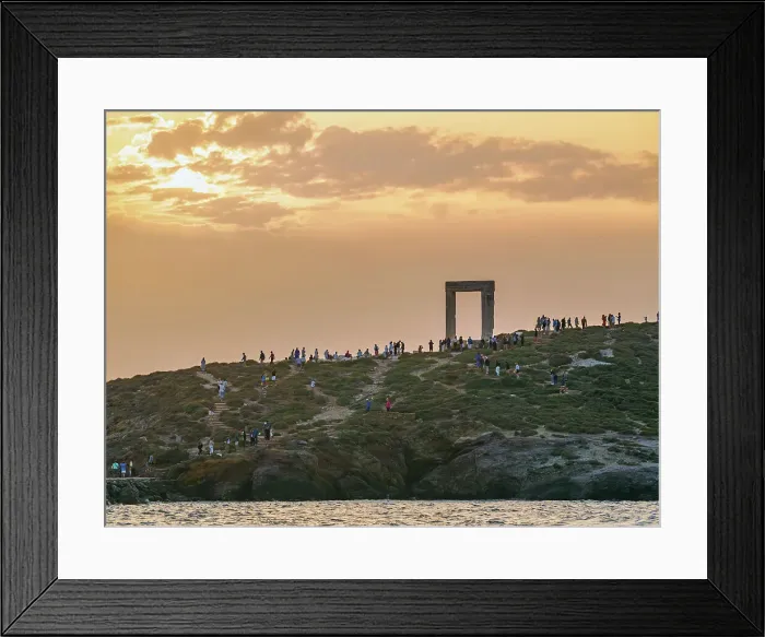 Framed Print : Temple of Apollo at sunset, Chora, Naxos City, Naxos Island, Cyclades, Greek Islands, Greece, Europe Framed Print : Temple of Apollo at sunset, Chora, Naxos City, Naxos Island, Cyclades, Greek Islands, Greece, Europe
