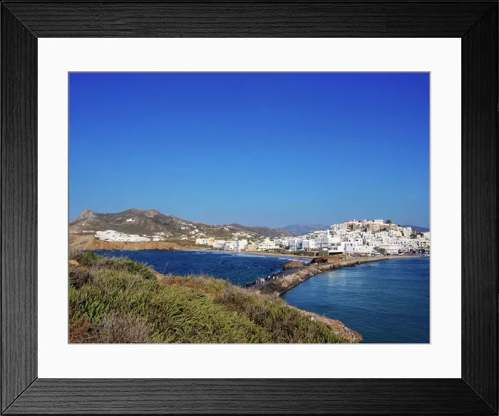 Framed Print : Cityscape of Chora, Naxos City, Naxos Island, Cyclades, Greek Islands, Greece, Europe Framed Print : Cityscape of Chora, Naxos City, Naxos Island, Cyclades, Greek Islands, Greece, Europe