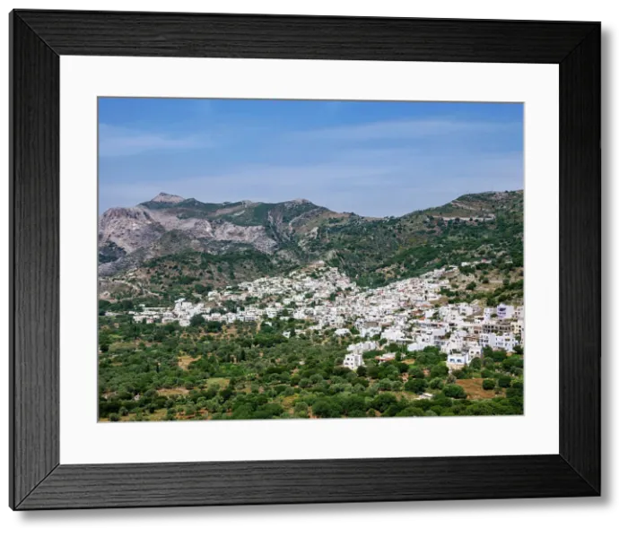 Framed Print : View towards Filoti Village, Naxos Island, Cyclades, Greek Islands, Greece, Europe Framed Print : View towards Filoti Village, Naxos Island, Cyclades, Greek Islands, Greece, Europe