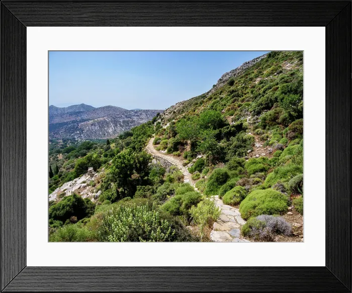 Framed Print : Trail to Mount Zas (Zeus), Naxos Island, Cyclades, Greek Islands, Greece, Europe Framed Print : Trail to Mount Zas (Zeus), Naxos Island, Cyclades, Greek Islands, Greece, Europe