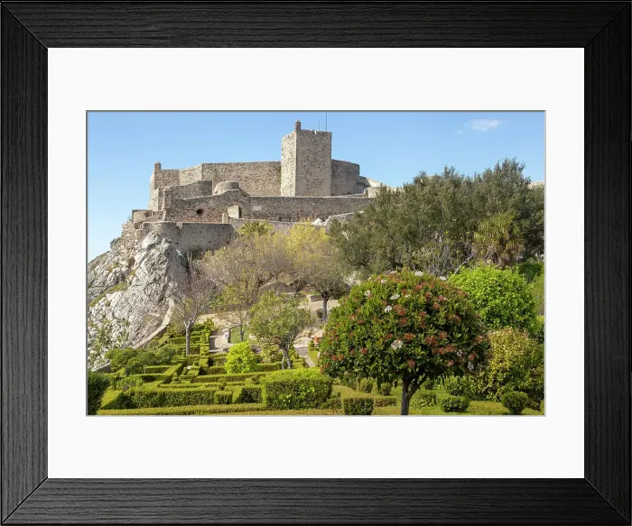 Framed Print : Garden of historic castle in medieval village of Marvao, Portalegre district, Alto Alentejo, Portugal, Europe Framed Print : Garden of historic castle in medieval village of Marvao, Portalegre district, Alto Alentejo, Portugal, Europe