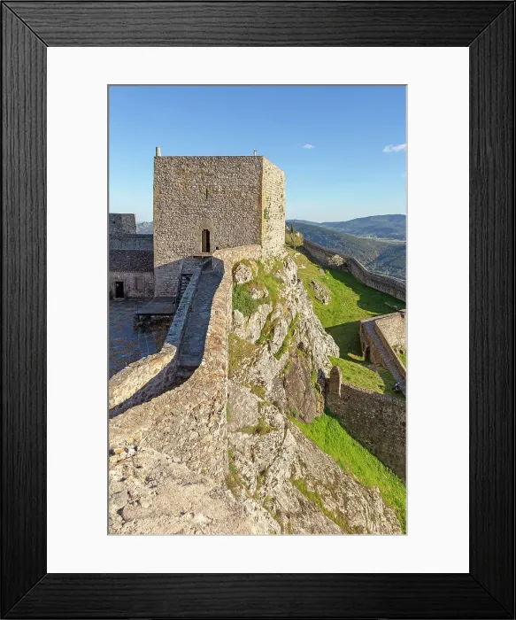 Framed Print : Historic castle, medieval village of Marvao, Portalegre district, Alto Alentejo, Portugal, Europe Framed Print : Historic castle, medieval village of Marvao, Portalegre district, Alto Alentejo, Portugal, Europe