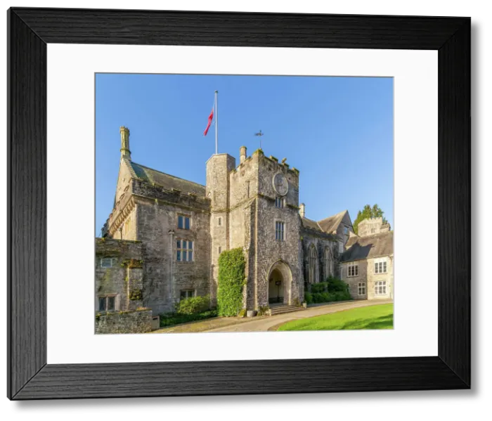 Framed Print : Historic medieval buildings of the Great Hall, Dartington Hall estate, south Devon, England, United Kingdom, Europe Framed Print : Historic medieval buildings of the Great Hall, Dartington Hall estate, south Devon, England, United Kingdom, Europe
