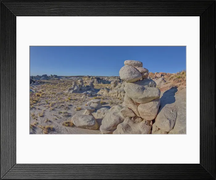 Framed Print : Goblin Garden west of Hamilili Point in Petrified Forest National Park, Arizona, United States of America, North America Framed Print : Goblin Garden west of Hamilili Point in Petrified Forest National Park, Arizona, United States of America, North America