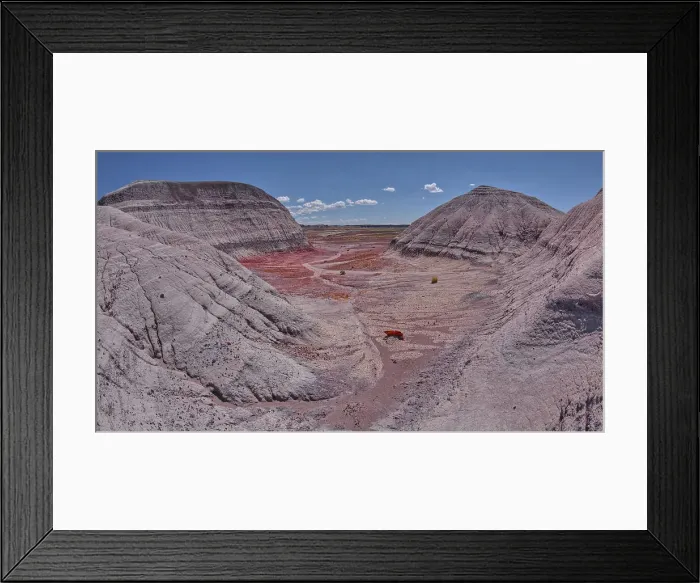 Framed Print : East slopes of Haystack Mesa in Petrified Forest National Park, Arizona, United States of America, North America Framed Print : East slopes of Haystack Mesa in Petrified Forest National Park, Arizona, United States of America, North America