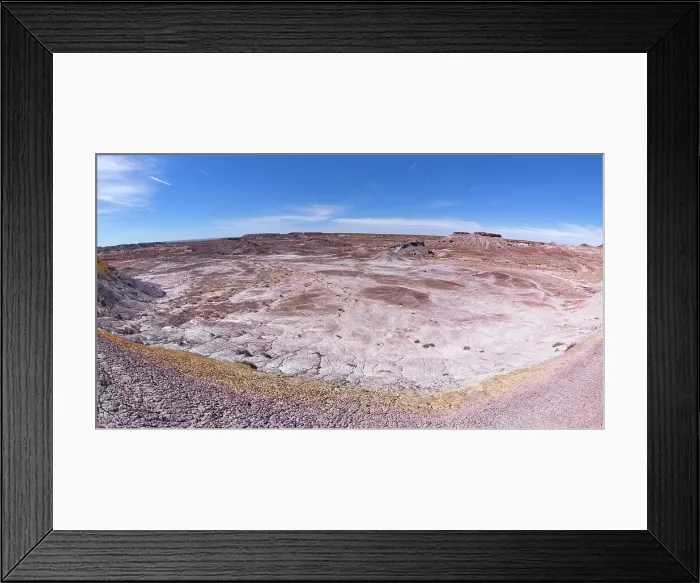 Framed Print : Islands of Rock in Hamilili Valley on the south end of Petrified Forest National Park, Arizona, United States of America, North America Framed Print : Islands of Rock in Hamilili Valley on the south end of Petrified Forest National Park, Arizona, United States of America, North America