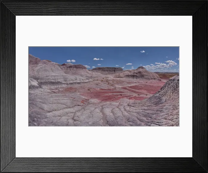 Framed Print : East slopes of Haystack Mesa in Petrified Forest National Park, Arizona, United States of America, North America Framed Print : East slopes of Haystack Mesa in Petrified Forest National Park, Arizona, United States of America, North America