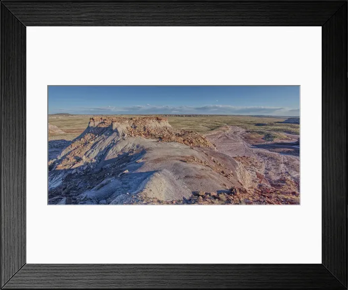 Framed Print : An island of rock just off the Billings Gap Trail at Petrified Forest National Park, Arizona, United States of America, North America Framed Print : An island of rock just off the Billings Gap Trail at Petrified Forest National Park, Arizona, United States of America, North America