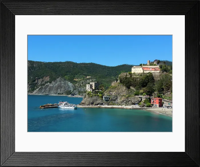 Framed Print : A view of the coastline at Monterosso al Mare, a town on the Cinque Terre, UNESCO World Heritage Site, Liguria, Italy, Europe Framed Print : A view of the coastline at Monterosso al Mare, a town on the Cinque Terre, UNESCO World Heritage Site, Liguria, Italy, Europe