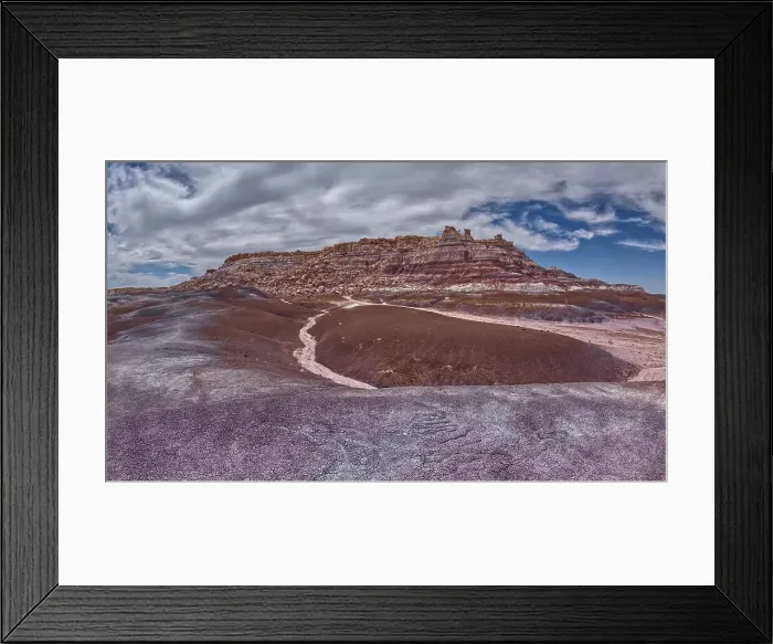 Framed Print : The Billings Gap Overlook on the east side of Blue Mesa in Petrified Forest National Park, Arizona, United States of America, North America Framed Print : The Billings Gap Overlook on the east side of Blue Mesa in Petrified Forest National Park, Arizona, United States of America, North America