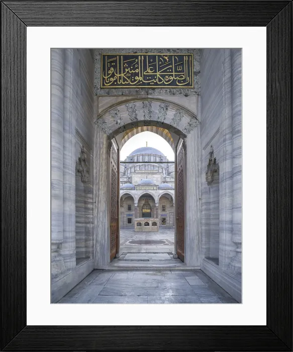 Framed Print : Suleymaniye Camii Mosque main gate, UNESCO World Heritage Site, Istanbul, Turkey, Europe Framed Print : Suleymaniye Camii Mosque main gate, UNESCO World Heritage Site, Istanbul, Turkey, Europe