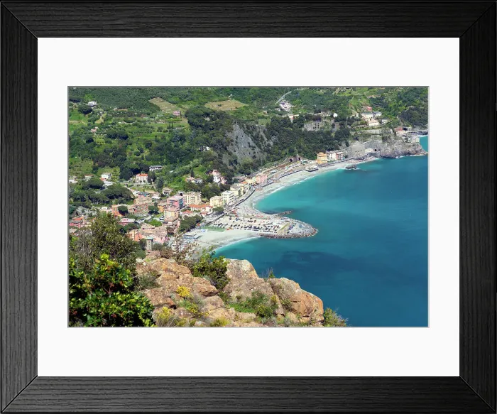 Framed Print : A view of Monterosso al Mare, Cinque Terre, UNESCO World Heritage Site, Liguria, Italy, Europe Framed Print : A view of Monterosso al Mare, Cinque Terre, UNESCO World Heritage Site, Liguria, Italy, Europe