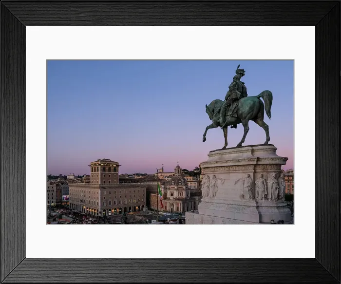Framed Print : Equestrian statue, Victor Emmanuel II National Monument, UNESCO World Heritage Site, built between 1885 and 1935 to honour Victor Emmanuel II, the first king of a unified Italy, Rome, Lazio, Italy, Europe Framed Print : Equestrian statue, Victor Emmanuel II National Monument, UNESCO World Heritage Site, built between 1885 and 1935 to honour Victor Emmanuel II, the first king of a unified Italy, Rome, Lazio, Italy, Europe