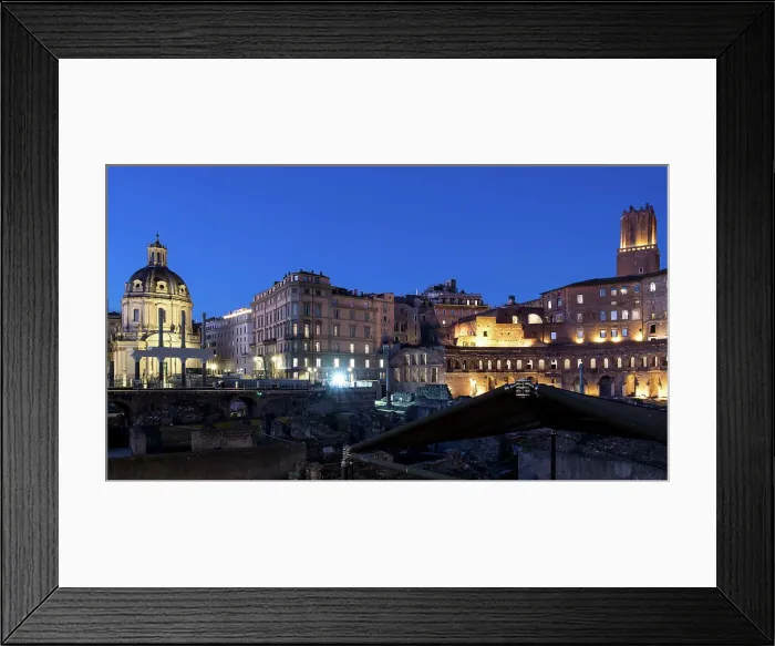 Framed Print : Cityscape of the Historic Center of Rome, with Trajan's Forum ruins in the foreground, UNESCO World Heritage Site, Rome, Lazio, Italy, Europe Framed Print : Cityscape of the Historic Center of Rome, with Trajan's Forum ruins in the foreground, UNESCO World Heritage Site, Rome, Lazio, Italy, Europe