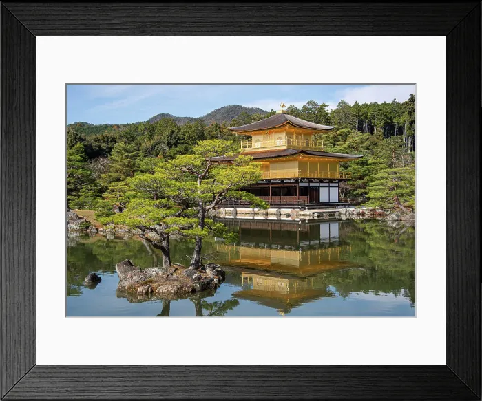 Framed Print : Golden Temple (Kinkaku-ji) (Temple of the Golden Pavilion), UNESCO World Heritage Site, Kyoto, Honshu, Japan, Asia Framed Print : Golden Temple (Kinkaku-ji) (Temple of the Golden Pavilion), UNESCO World Heritage Site, Kyoto, Honshu, Japan, Asia