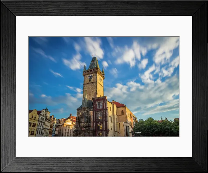 Framed Print : Tower of Old Town City Hall at Old Town Square, UNESCO, Old Town, Prague, Czech Republic (Czechia), Europe Framed Print : Tower of Old Town City Hall at Old Town Square, UNESCO, Old Town, Prague, Czech Republic (Czechia), Europe