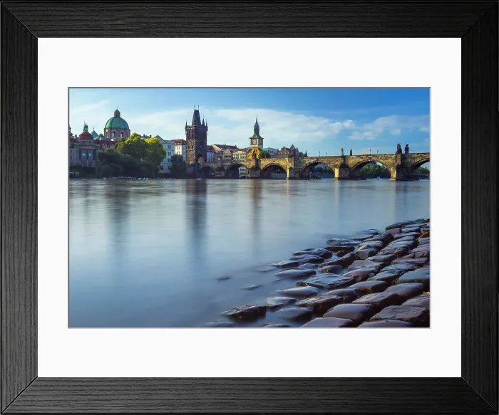 Framed Print : Charles Bridge, OId Town Bridge Tower and dome of St. Francis of Assisi Church by Vltava River, UNESCO World Heritage Site, Prague, Czech Republic (Czechia), Europe Framed Print : Charles Bridge, OId Town Bridge Tower and dome of St. Francis of Assisi Church by Vltava River, UNESCO World Heritage Site, Prague, Czech Republic (Czechia), Europe