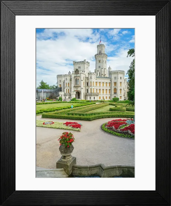 Framed Print : Facade of The State Chateau of Hluboka and park, Hluboka nad Vltavou, South Bohemian Region, Czech Republic (Czechia), Europe Framed Print : Facade of The State Chateau of Hluboka and park, Hluboka nad Vltavou, South Bohemian Region, Czech Republic (Czechia), Europe