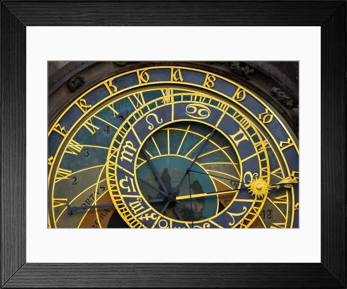 Framed Print : Detail of Astronomical clock at Old Town Square, UNESCO World Heritage Site, Old Town, Prague, Czech Republic (Czechia), Europe Framed Print : Detail of Astronomical clock at Old Town Square, UNESCO World Heritage Site, Old Town, Prague, Czech Republic (Czechia), Europe