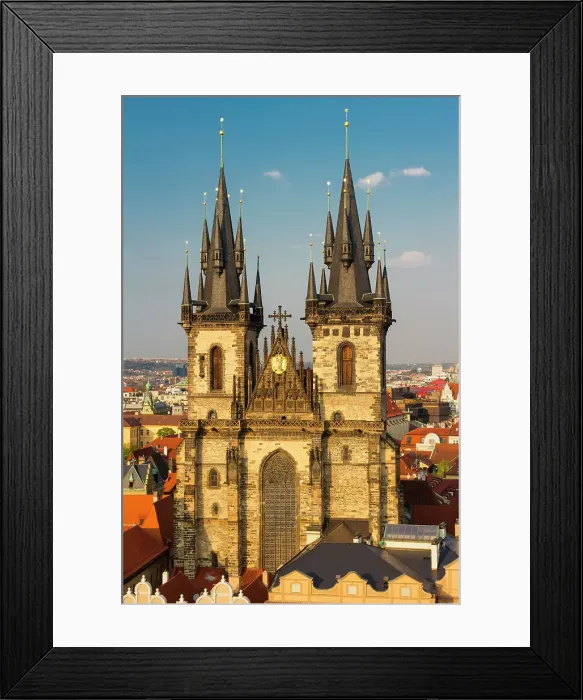 Framed Print : Church of Our Lady Before Tyn at Old Town Square, UNESCO World Heritage Site, Old Town, Prague, Czech Republic (Czechia), Europe Framed Print : Church of Our Lady Before Tyn at Old Town Square, UNESCO World Heritage Site, Old Town, Prague, Czech Republic (Czechia), Europe