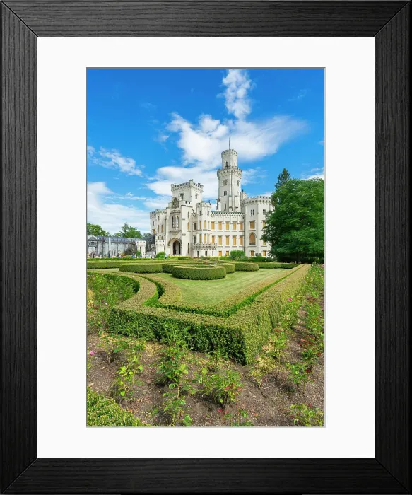 Framed Print : Facade of The State Chateau of Hluboka and park, Hluboka nad Vltavou, South Bohemian Region, Czech Republic (Czechia), Europe Framed Print : Facade of The State Chateau of Hluboka and park, Hluboka nad Vltavou, South Bohemian Region, Czech Republic (Czechia), Europe