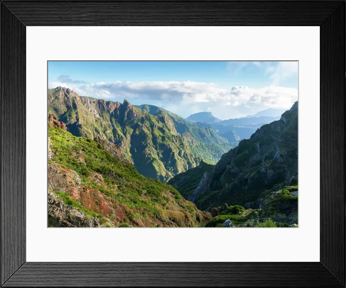 Framed Print : Mountains around Pico do Arieiro peak, Santana, Madeira, Portugal, Atlantic, Europe Framed Print : Mountains around Pico do Arieiro peak, Santana, Madeira, Portugal, Atlantic, Europe