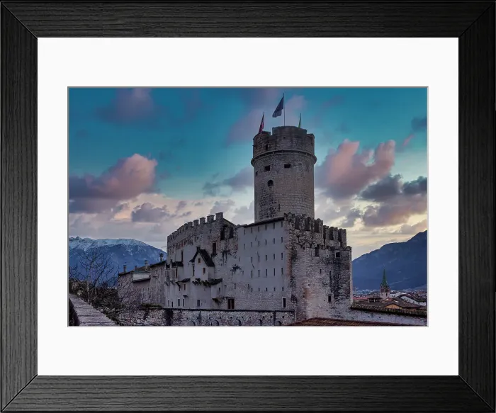 Framed Print : Castello del Buon Consiglio. Trento, Trentino Alto Adige, Italy, Europe Framed Print : Castello del Buon Consiglio. Trento, Trentino Alto Adige, Italy, Europe
