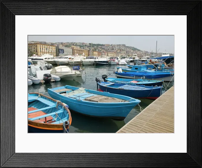 Framed Print : Harbour of Mergellina, Chiaia district, Naples, Campania region, Italy, Europe Framed Print : Harbour of Mergellina, Chiaia district, Naples, Campania region, Italy, Europe