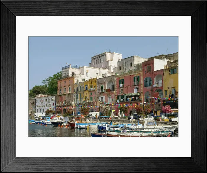 Framed Print : Marina Grande of Sancio Cattolico, Procida Island, Campania region, Italy, Europe Framed Print : Marina Grande of Sancio Cattolico, Procida Island, Campania region, Italy, Europe
